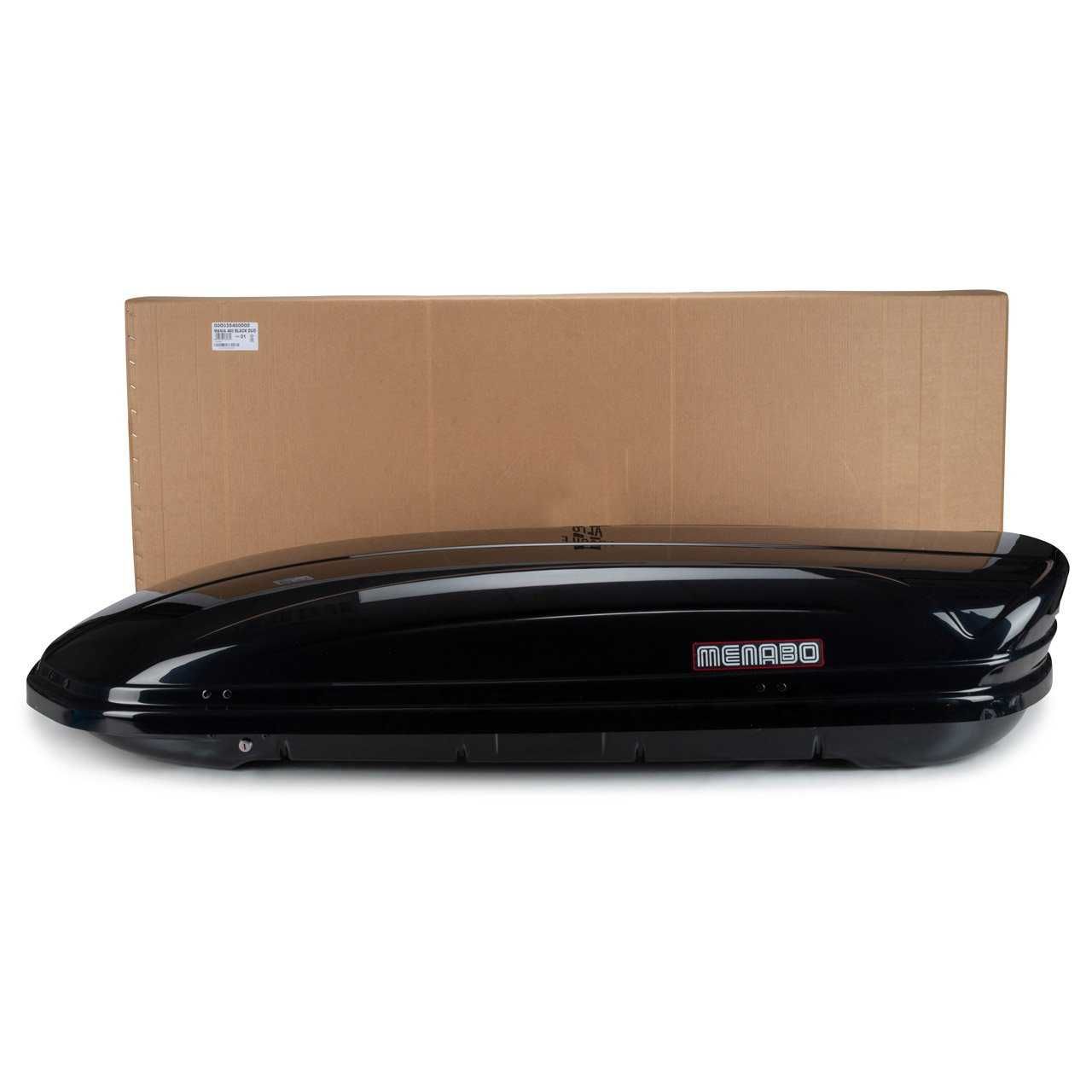 Автобокс Кутия Багажник MENABO Mania DUO 460L черен 195см/79см/37см
