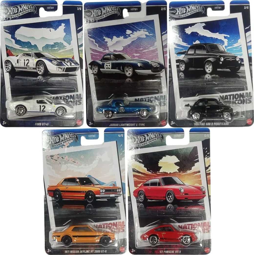 Hot Wheels Silver Series National Icons