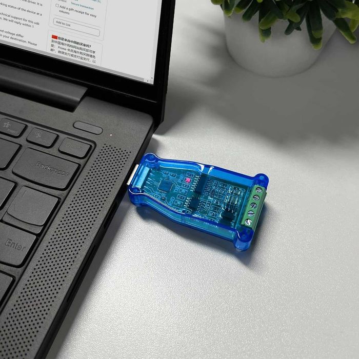 DSD TECH SH-U10 – USB към RS485 адаптер (CP2102 чип)