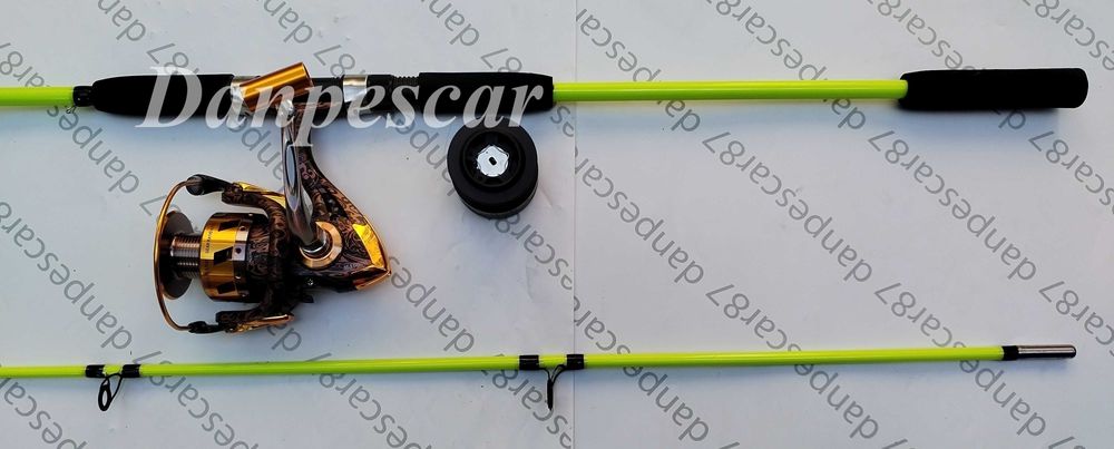 SET Lanseta WB fibra sticla plina 2,70m cu Mulineta MA6000 11 rulmenti