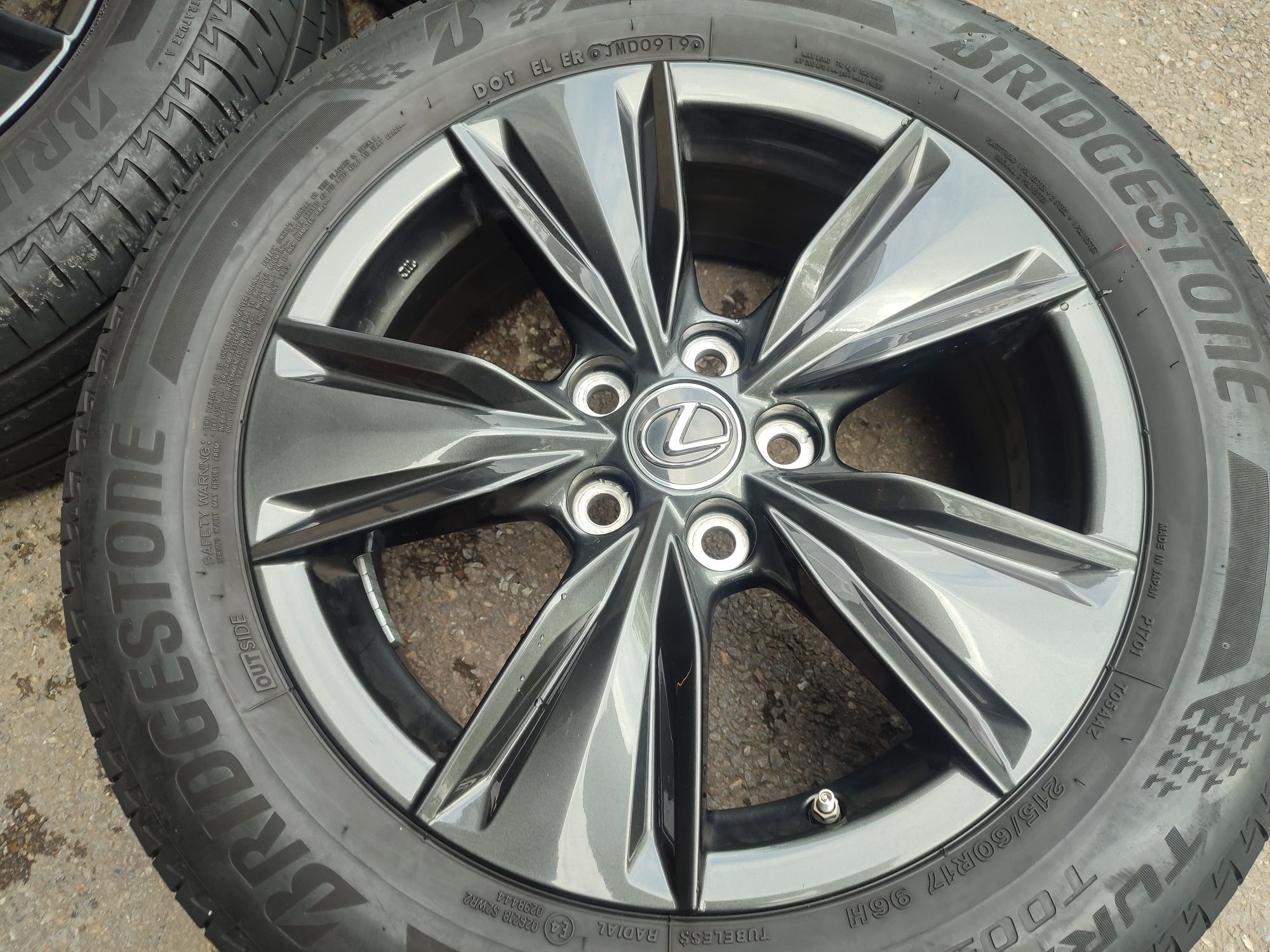 17" оригинални алуминиеви джанти за Lexus Ux/Toyota Chr...