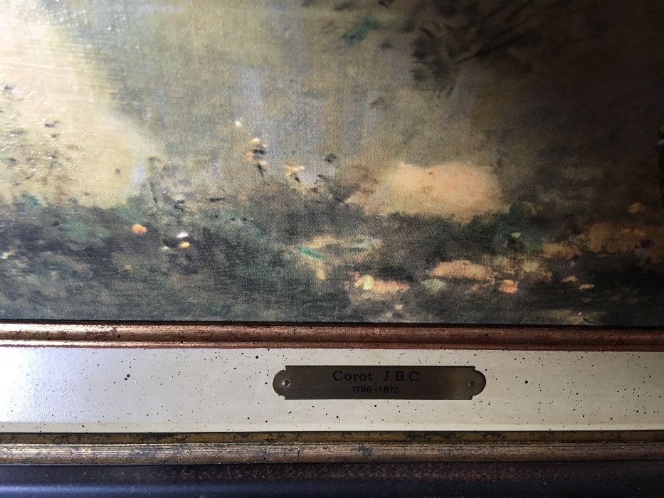Deosebit tablou repro Camille Corot-impact vizual-Belgia