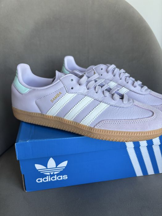 Adidas samba OG 37 - liliac - editie speciala - noi, originali - piele