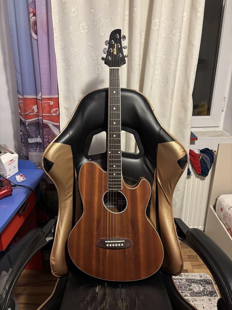 Ibanez TCY12E-OPN Open Pore Natural Chitară  electro-acustică