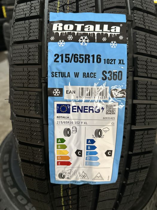 Нови Зимни Гуми ROTALLA SETULA S360 215/65R16 102T XL НОВ DOT 2156516