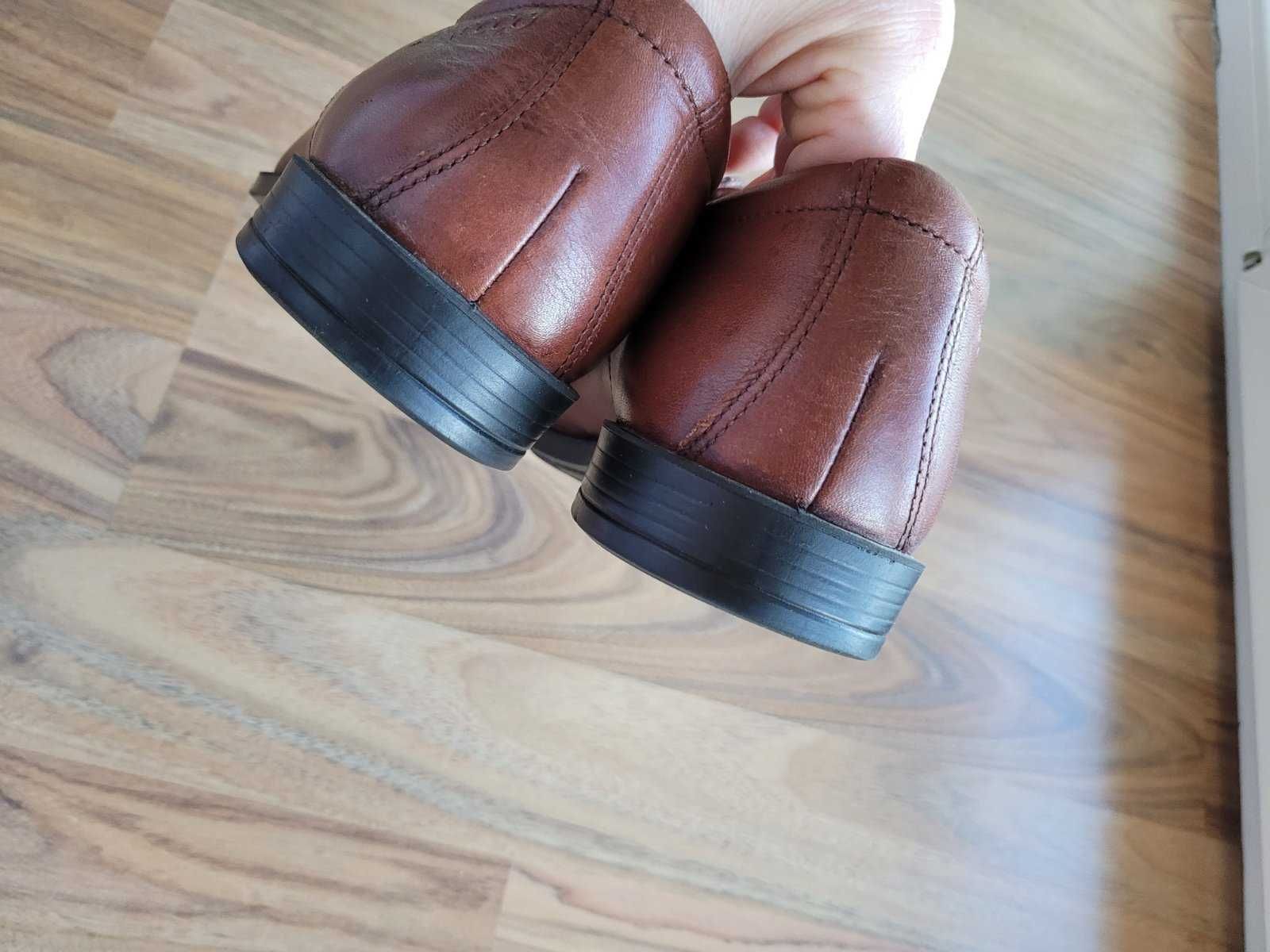 естествена кожа ECCO  мъжки обувки