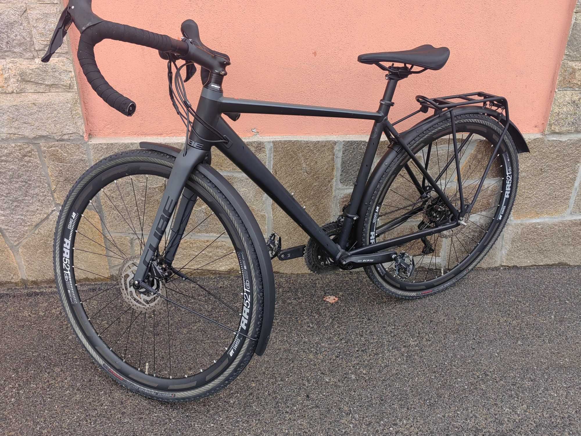 28" CUBE, Shimano 105, DT SWISS, гравел велосипед, размер S/M 53см.