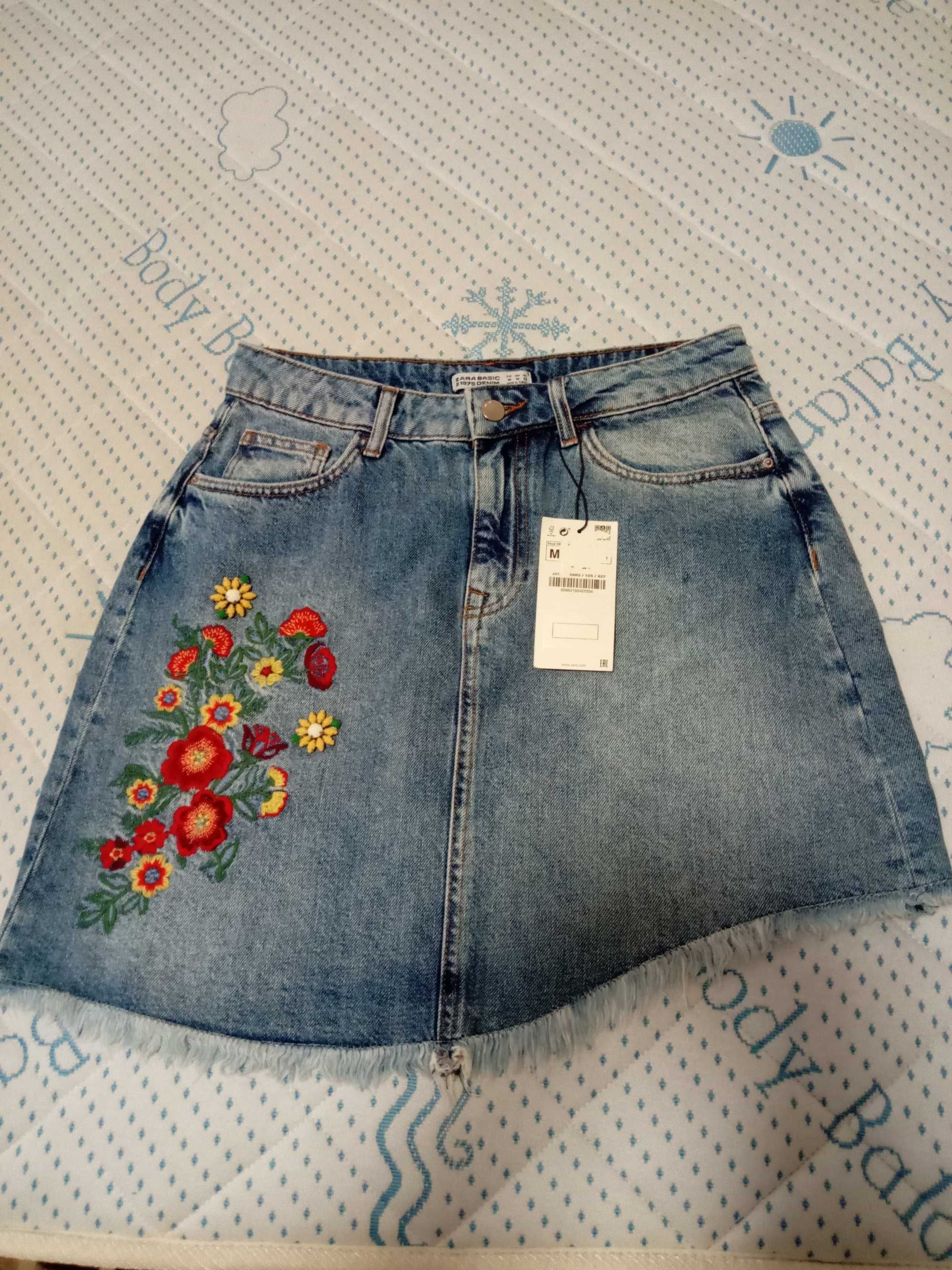 Дънкова пола ZARA