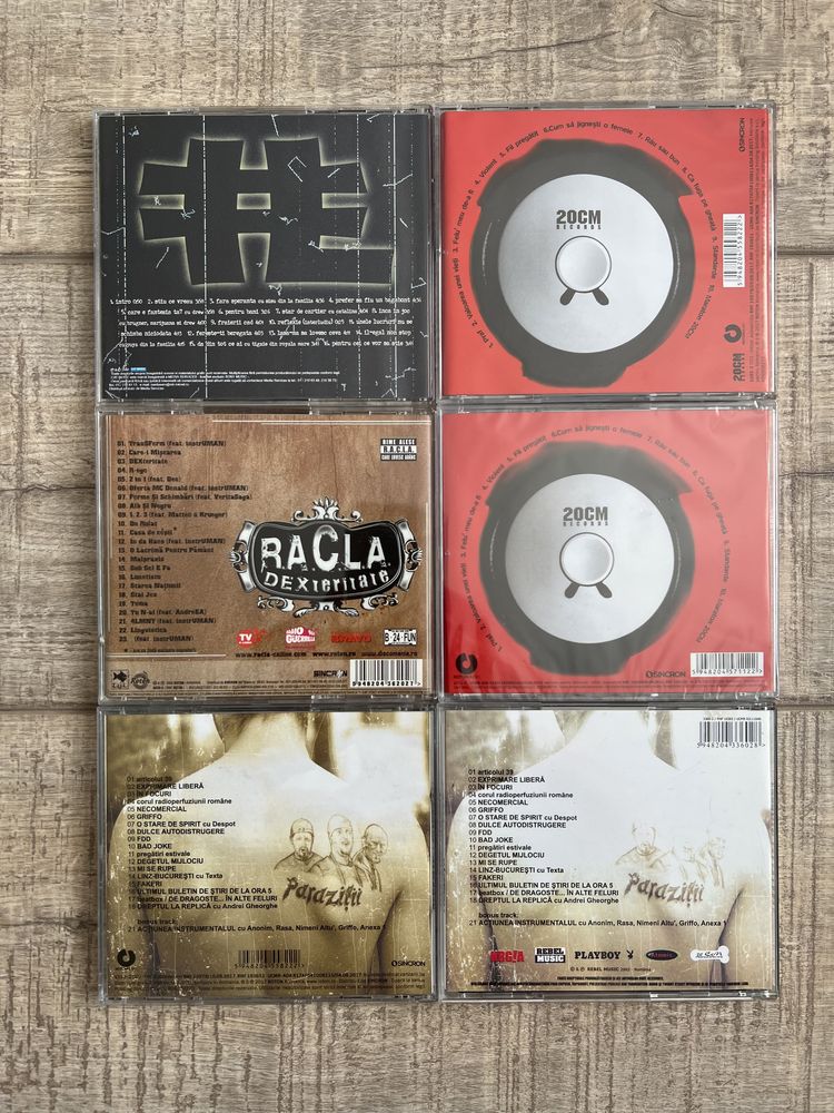 Cd-uri Hip-Hop romanesc