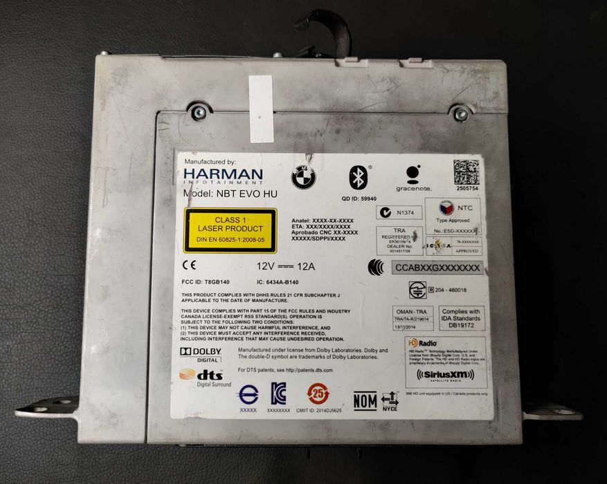 Navigatie BMW NBT EVO B140 GPS 2GB pt BMW F20 F30 F15 F16 F25