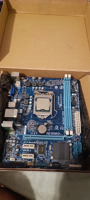 Placa de baza Gigabyte  1155. Cpu G2130 3.2 Ghz