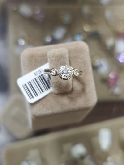 Inel aur alb 18k 2.38gr(r)