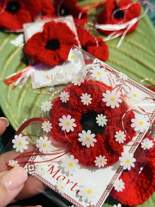 Martisoare realizate manual