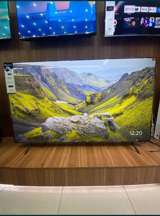 Телевизор smart tv 43* 55* 65 новый упаковке+ прашивка+ акция nev 2025