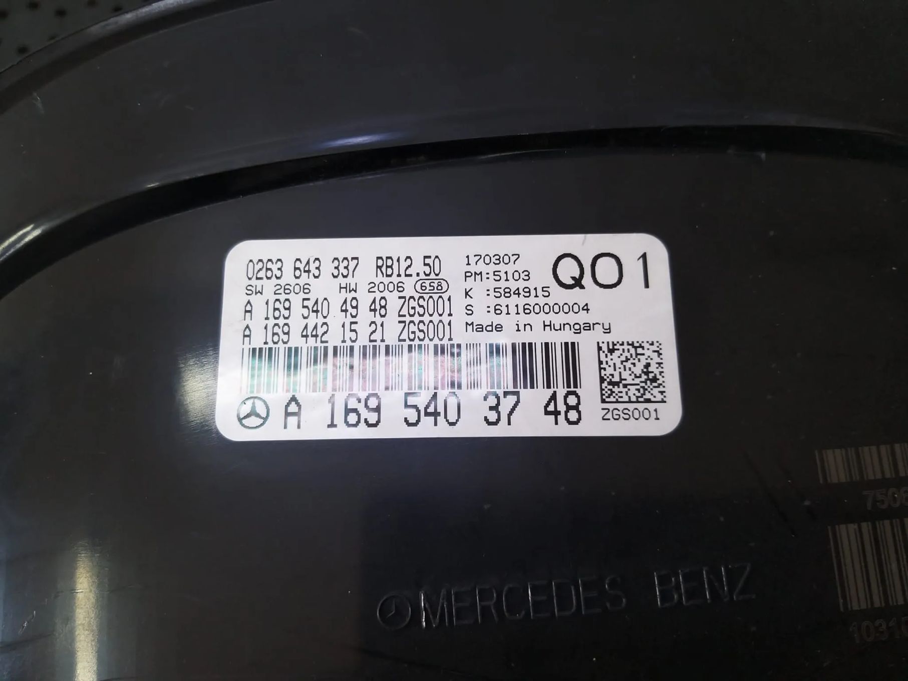 Ceasuri bord benzina mercedes a class w169 a1695403748