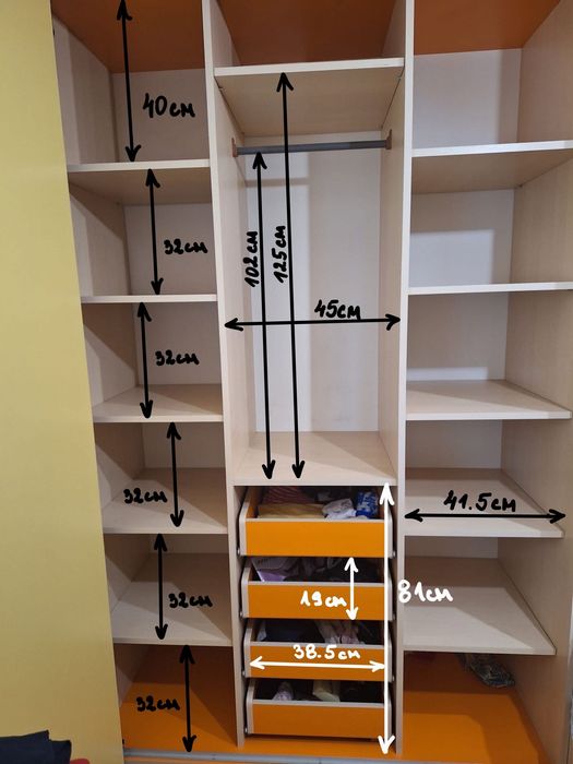 ТОП ОФЕРТА: обзаведена детска стая с висококачествени мебели и матраци