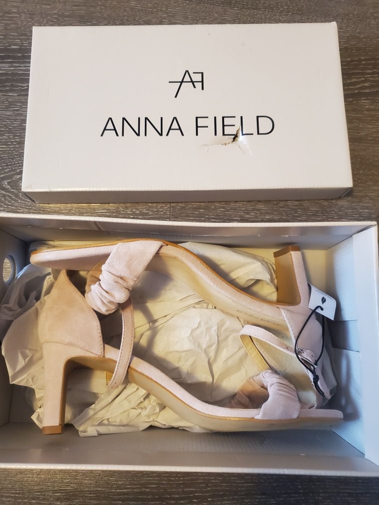 Sandale noi Anna Field piele