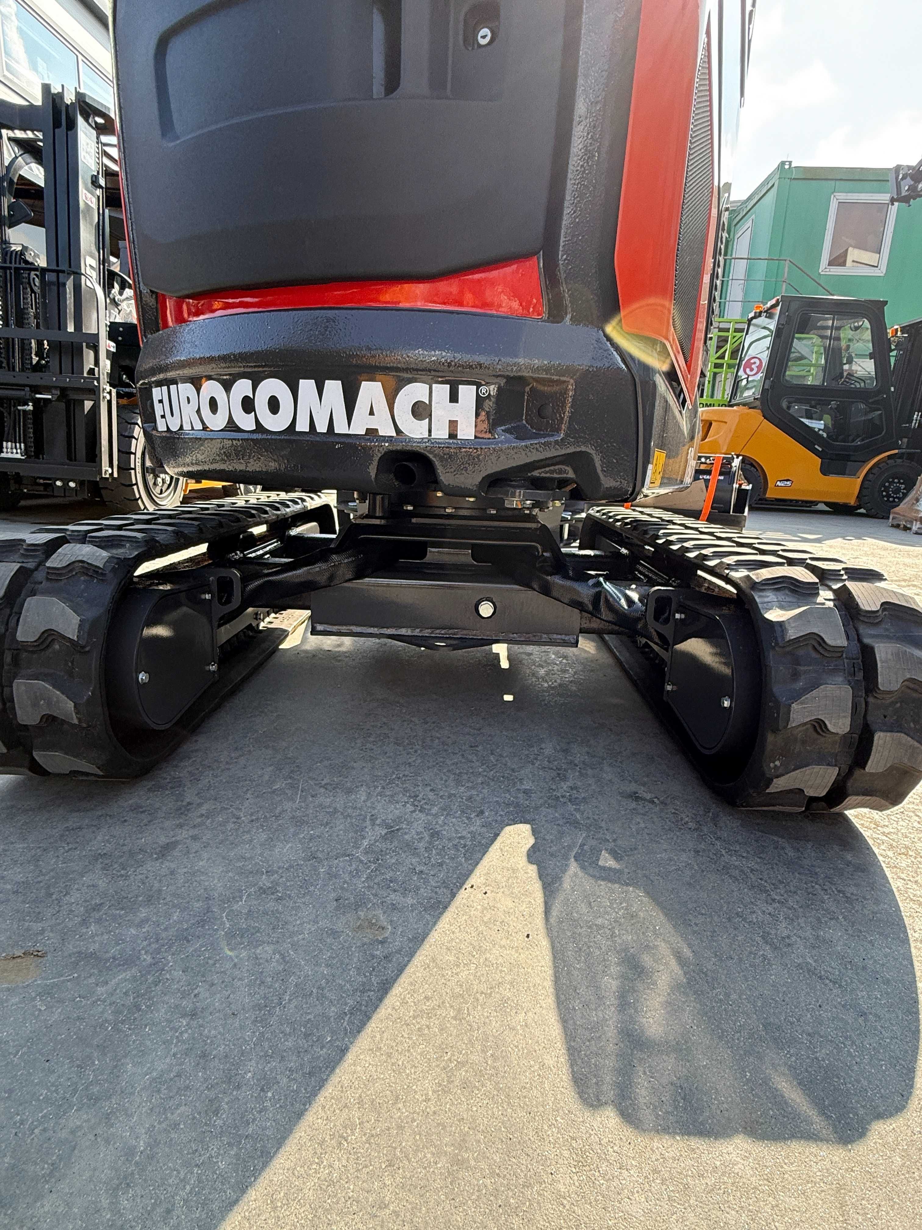 Mini Excavator NOU EUROCOMACH 18ZT Italia 2T 5 ANI Garantie 3 CUPE