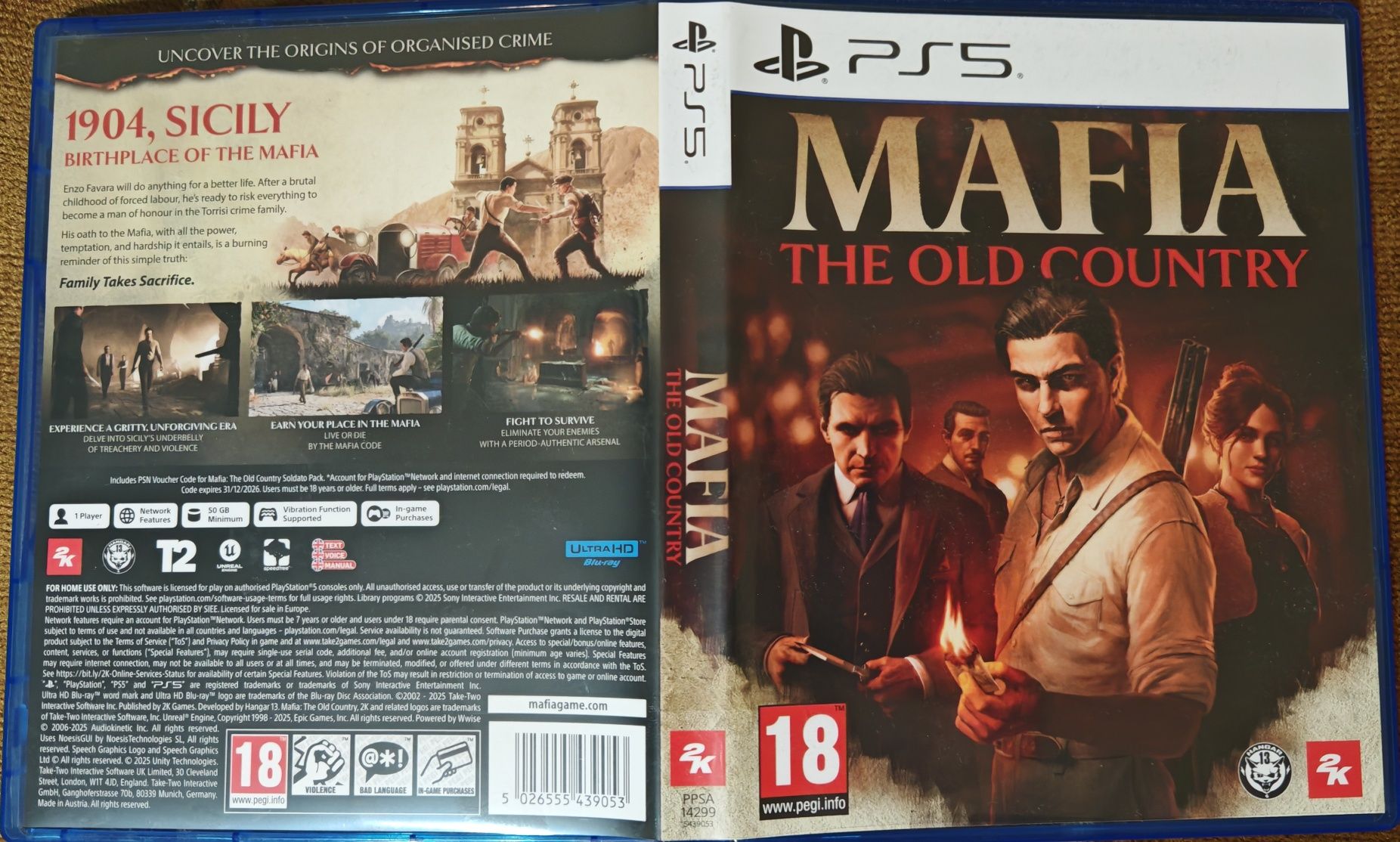 Mafia The Old Country за PS5