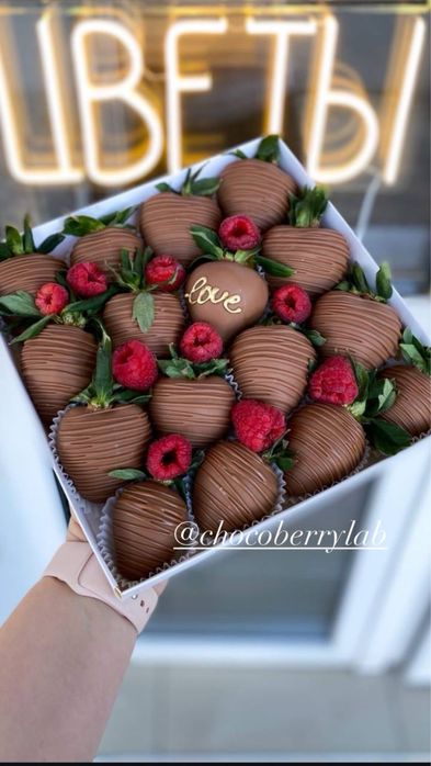 Клубника в шоколаде