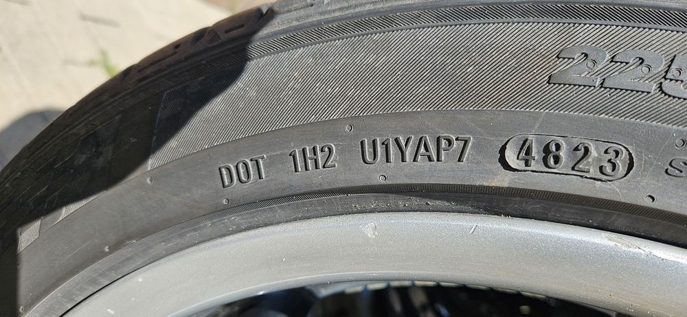 Vând Jante BMW e90 r17 5×120 cu Anvelope kumho dot 2023