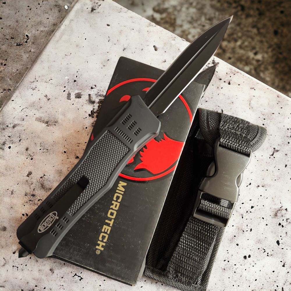 автоматичен нож мега здрав Tactical Microtech  за оцеляване самозащита