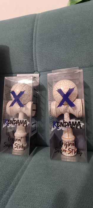 Kendama X Originala, Profesionala, Flippy 18cm din Lemn