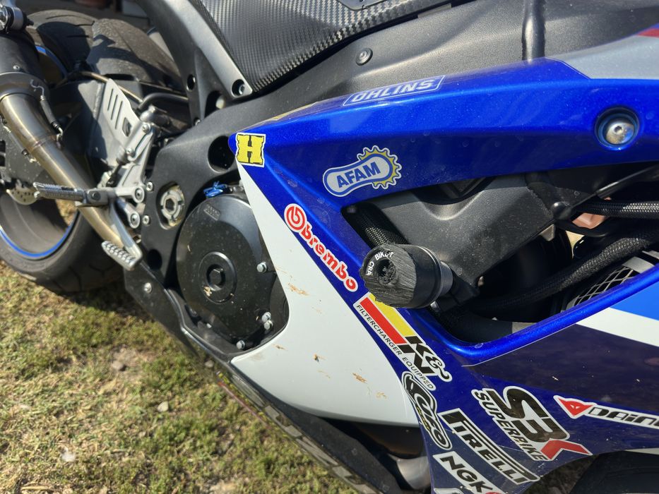 Suzuki GSXR 1000 2007 cazut pe partea dreapta