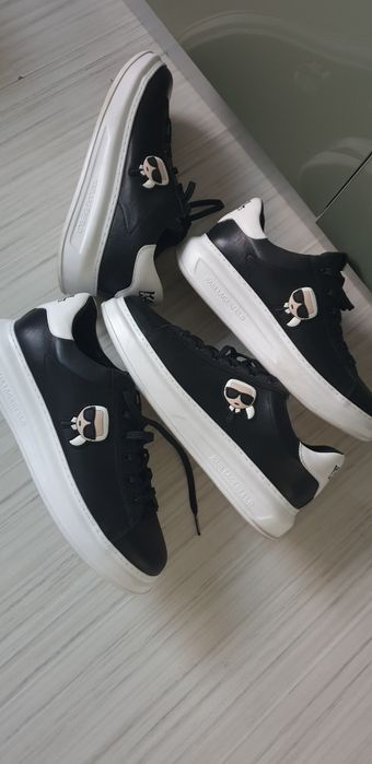 Karl Lagerfeld  45/29см - 44/28 ОРИГИНАЛ! Мъжки  / кецове/  ест. кожа