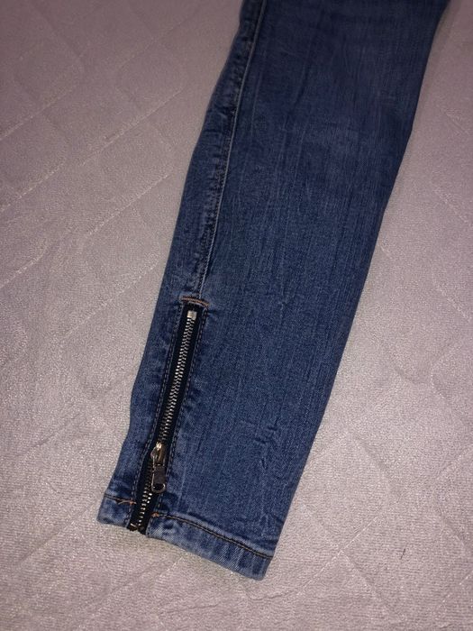 Blugi skinny cu talie înaltă ZARA