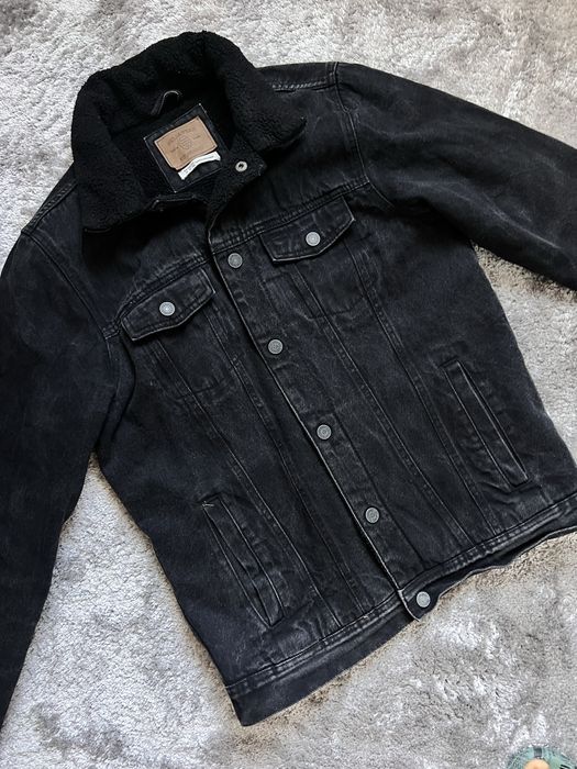 Jachetă din denim pentru bărbați, Pull & Bear