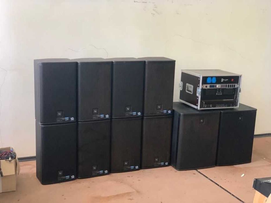 Sistem PA integral, ELECTROVOICE 4x1000w