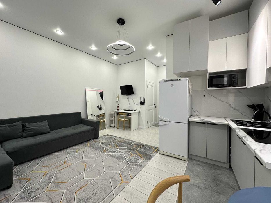 1 ком. кв 28 кв.м ЖК Алатау парк,  Дом комфорт класса ул. Е 181, 1