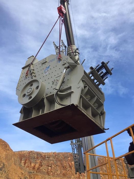 Componente si utilaje pentru cariere si statie de sortare