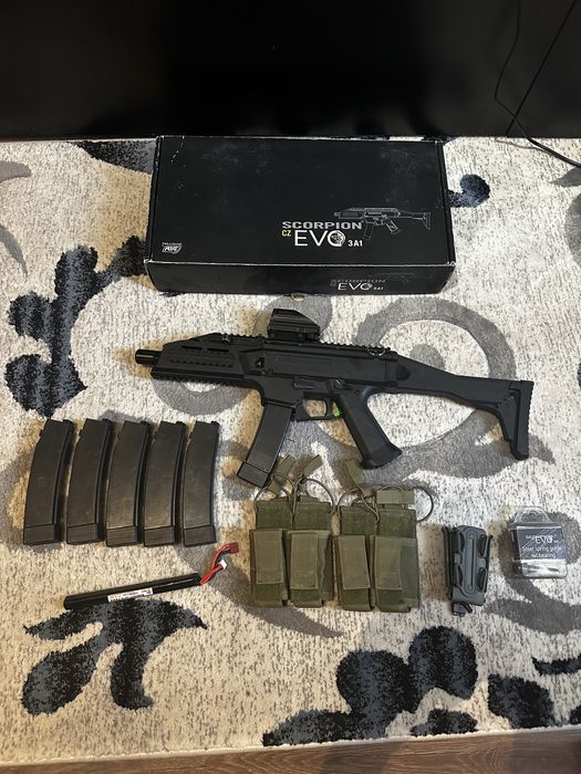 Vand replica airsoft ASG scorpion evo 3 a1