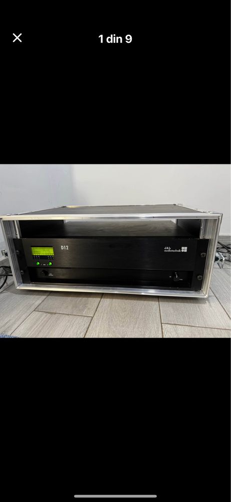 D&B D12 Audiotechnik cu rack case