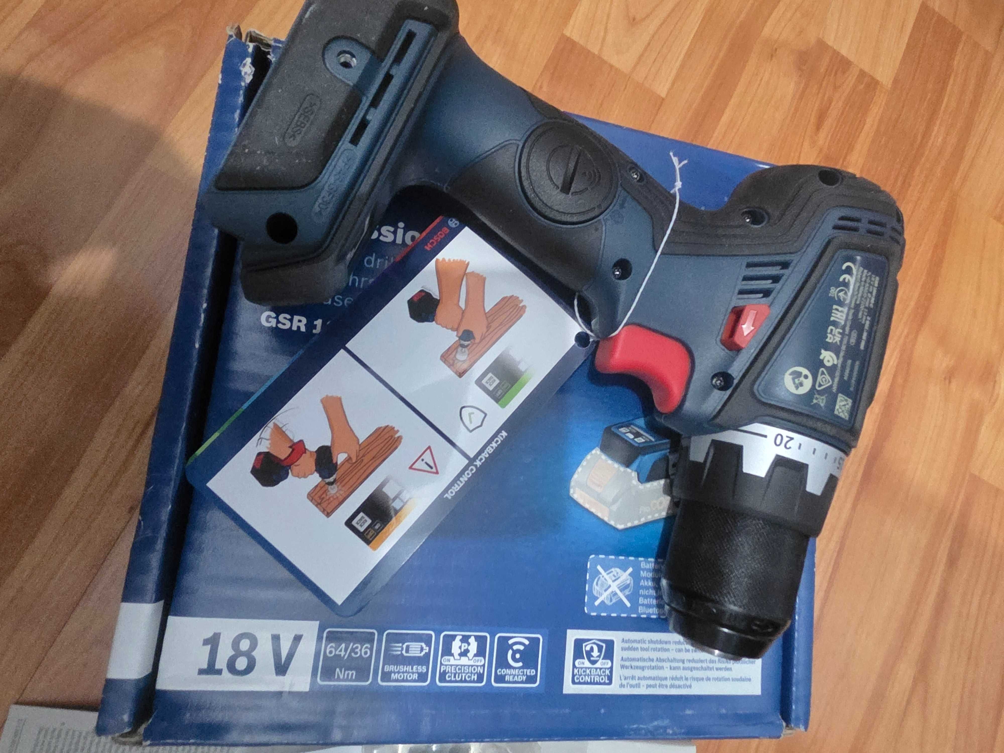 Masina de gaurit si insurubat Bosch Professional GSR 18V-90 C