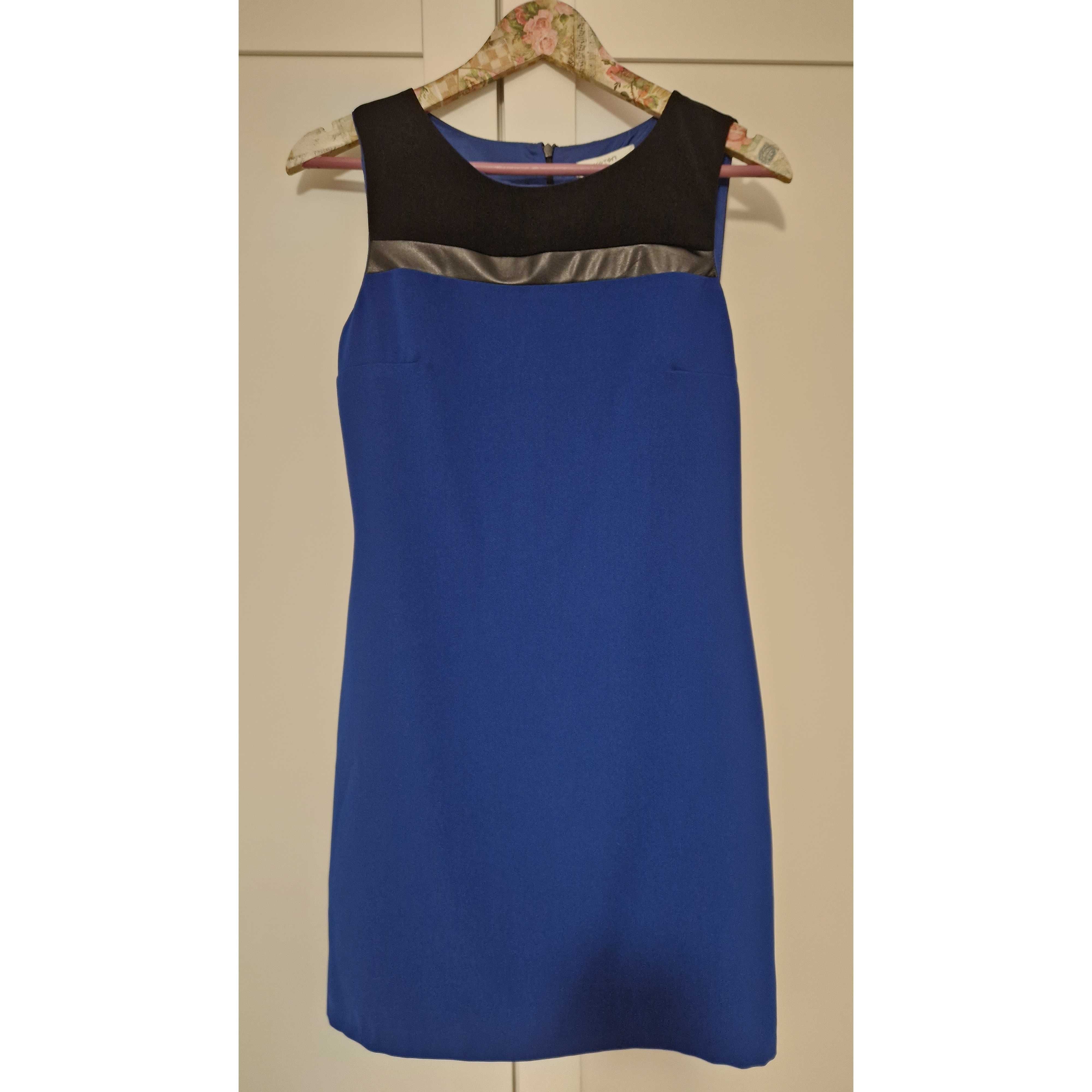 Rochie Koton albastra, marimea 36 (potrivita si pentru 38)