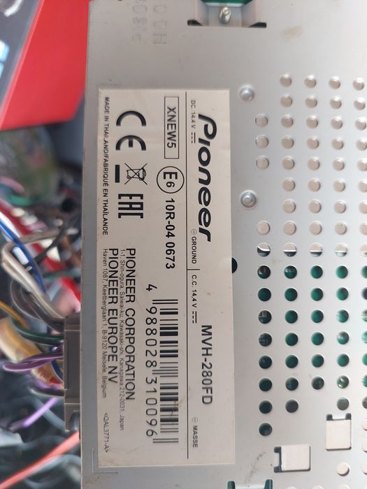 Субуфер Alpine, Плеър Pioneer  и USB 32 gb.