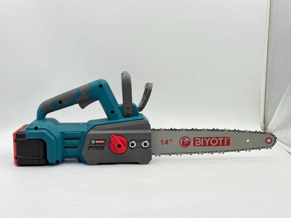 Аккумуляторная цепная пила BIYOTI BYT-225 (14", 20 В, 5 А·ч)