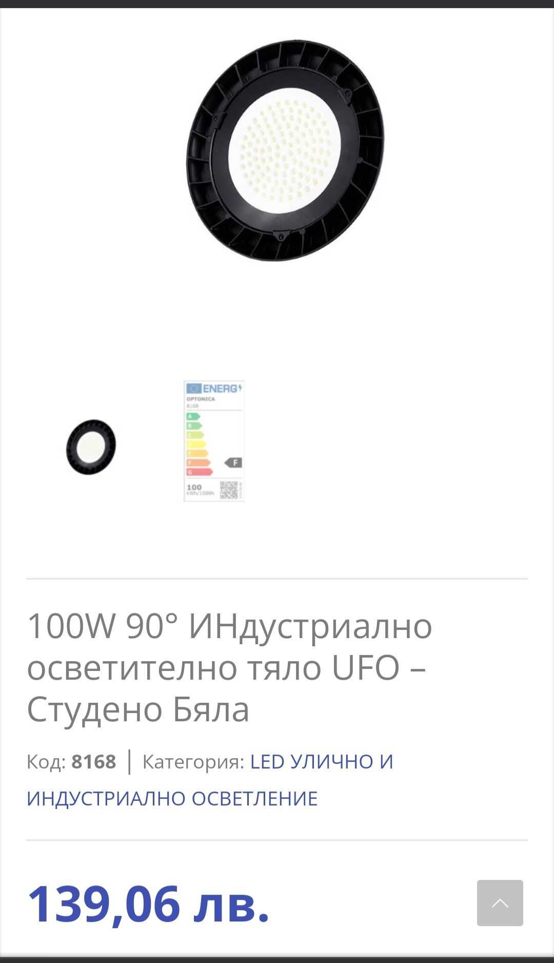 LED прожектори Optonica