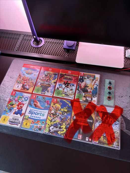 Colectie Nintendo Switch 1 si 2