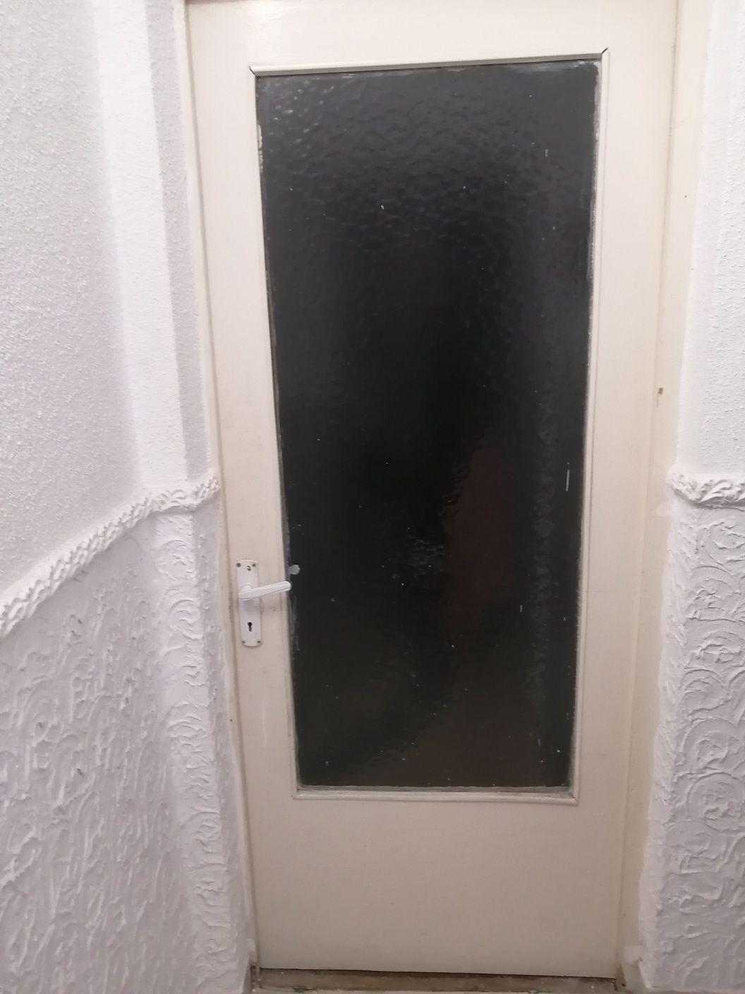 3 uși cu geam și una fara
