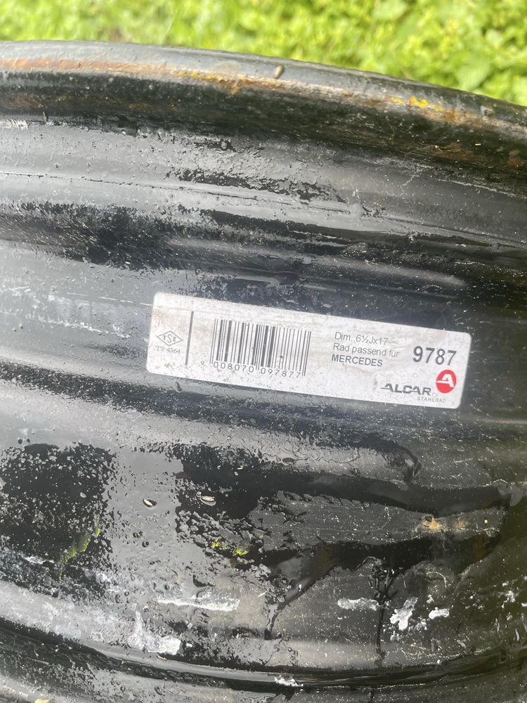 Джанти за Мерцедес 17 5х112 4броя