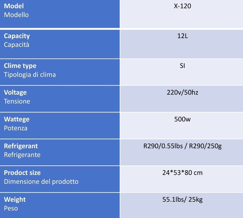Aparat pentru suc cu fulgi de ghiață granita/Frappe/Shake/Sorbetto