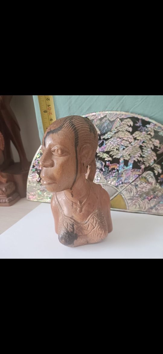 Statueta femeie african 20 cm H !