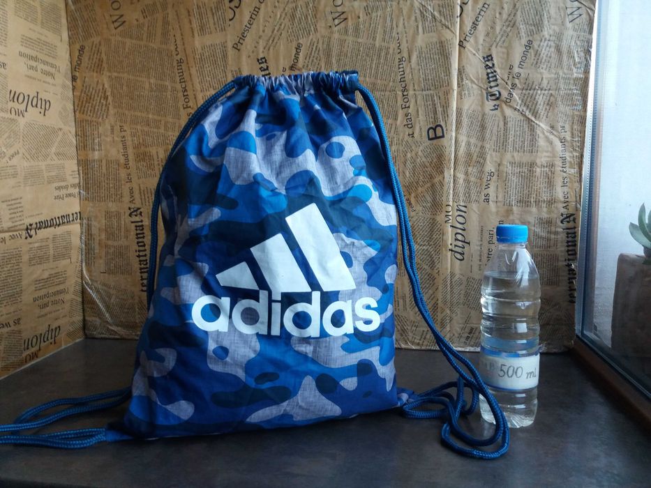 мешка,раница adidas -тъмно синя торба,текстилна чанта,адидас