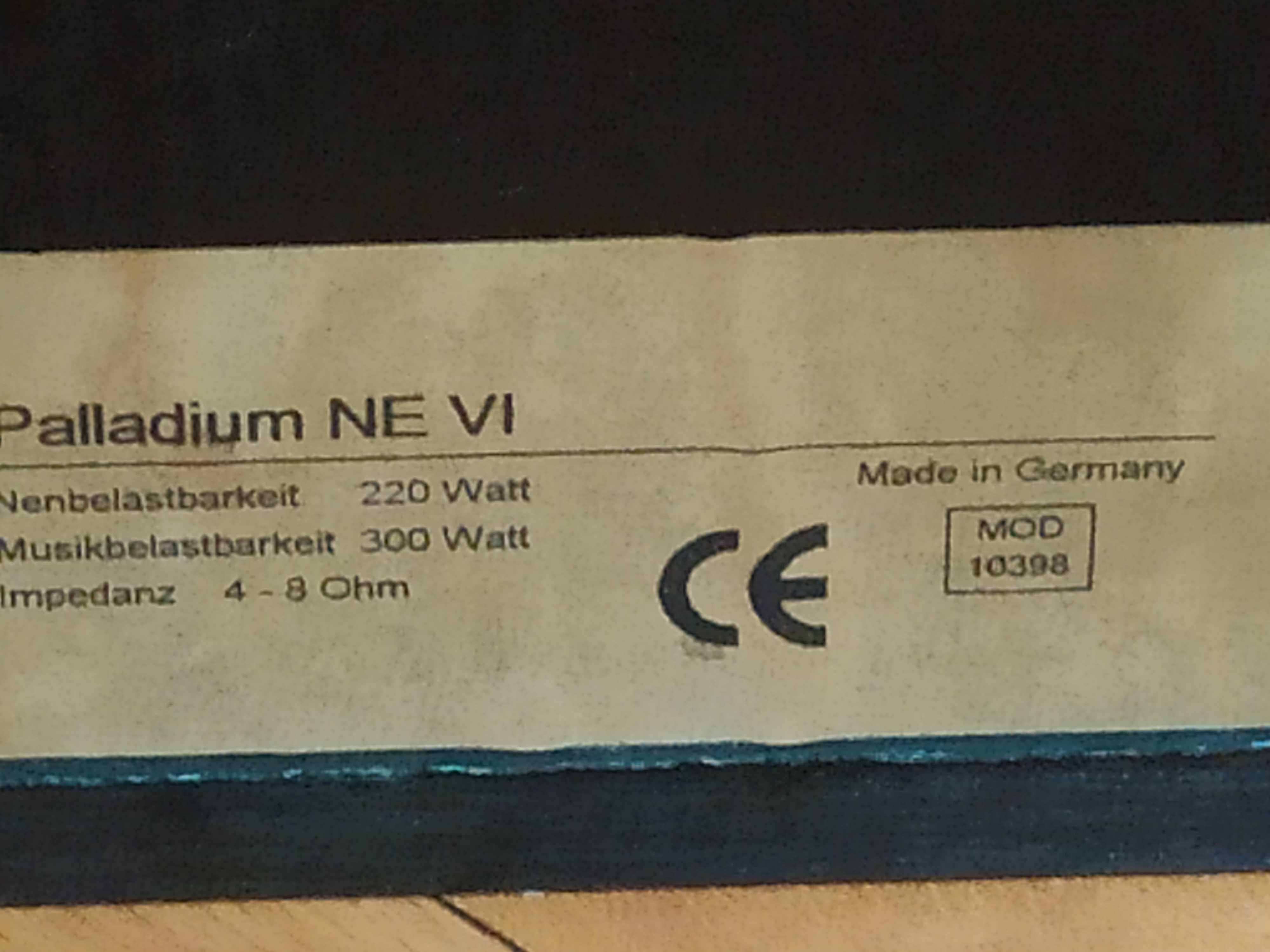 Тонколони Palladium NE 6
