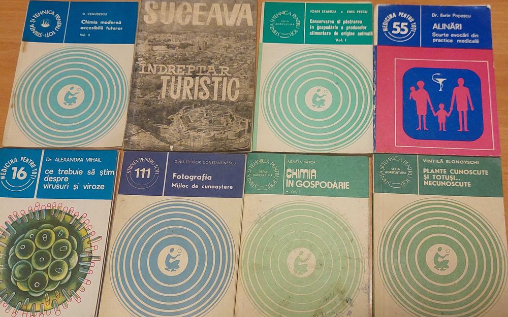 Stiinta pentru toti carti de colectie