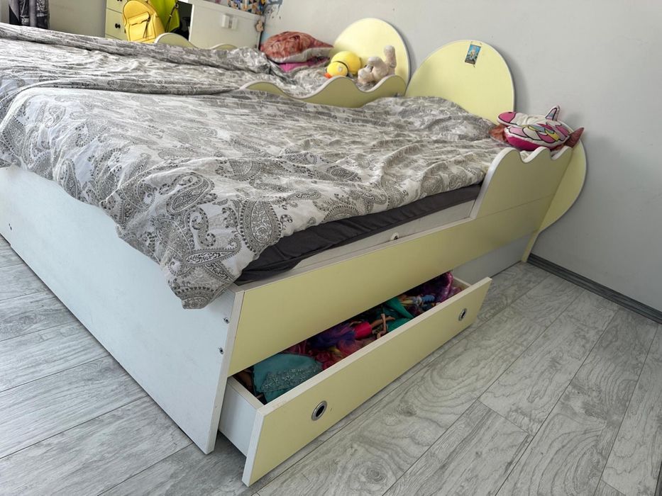 Pat dublu copii, pat dublu copil, saltea 190x90, saltea copii